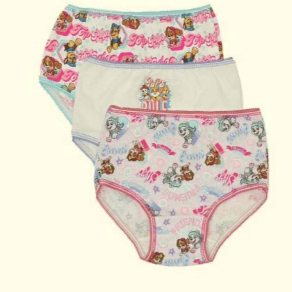 3-PK Toddler Paw Patrol Toddler Girls Panties